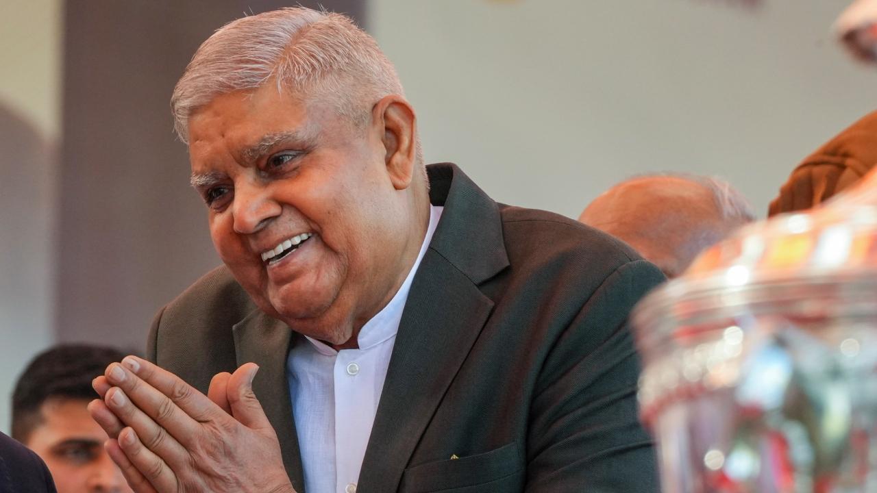 Dhankhar, 74, assumed office in August 2022 and his tenure was till August 2027. The resignation of Dhankhar, also the Rajya Sabha Chairman, came on the first day of the Monsoon session of Parliament