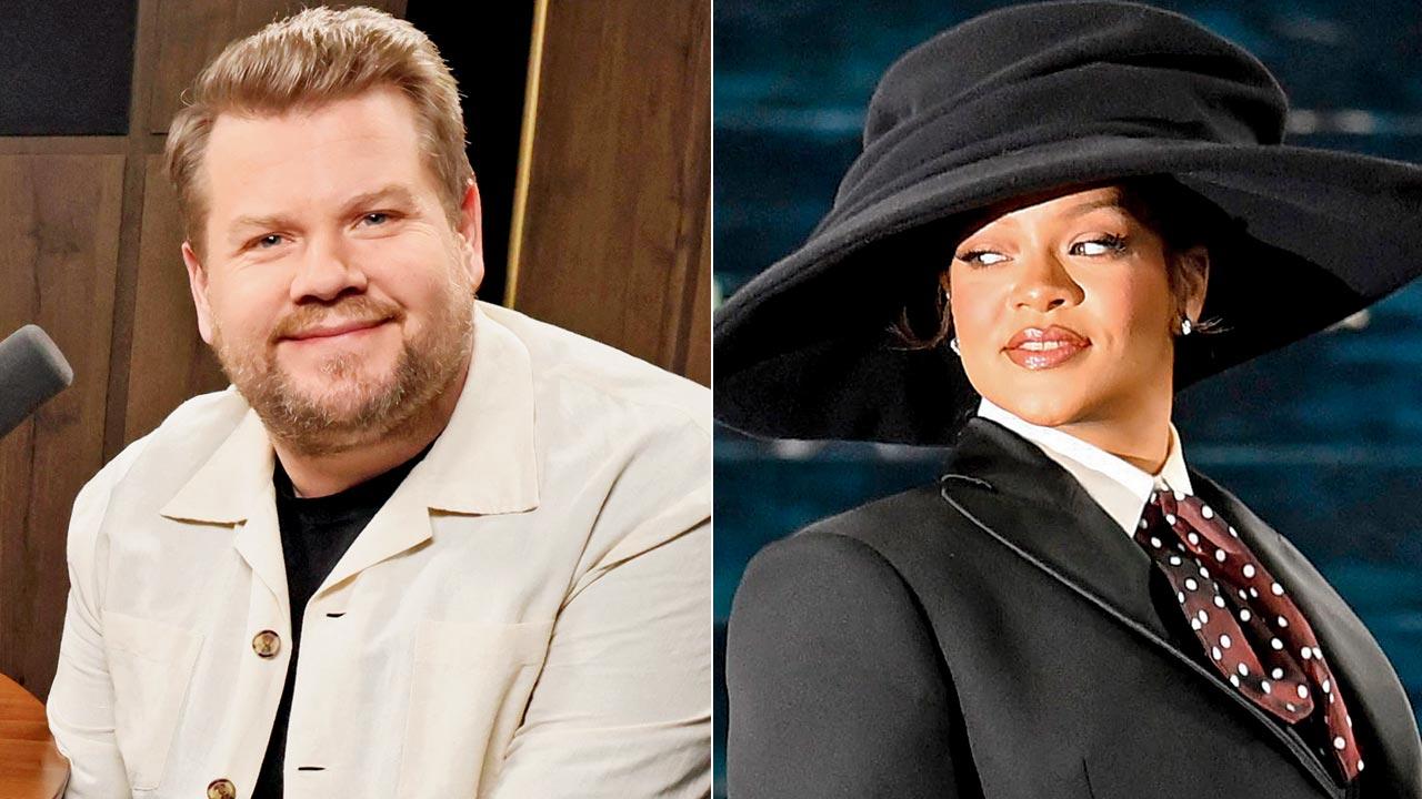 James Corden reveals Rihanna got him on board The Smurfs: 'I got a voice note from Rihanna'
