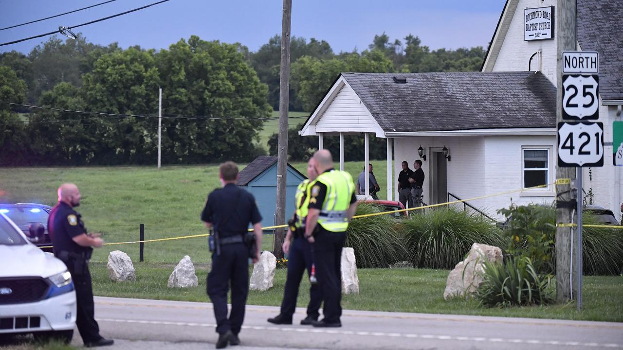 Two women killed in Kentucky church shooting after trooper shot