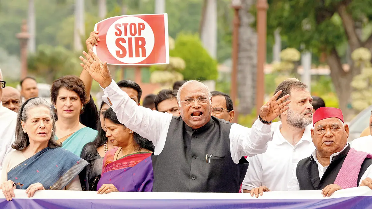 INDIA bloc leaders demand rollback on Bihar voter roll revision