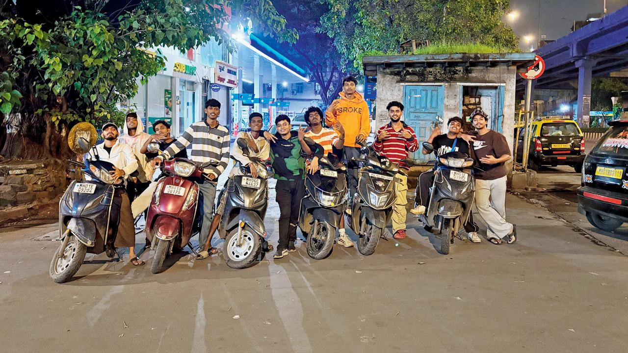 The dance group from Dharavi’s Dhobi Ghat who were hit by a speeding car during their Lonavala trip