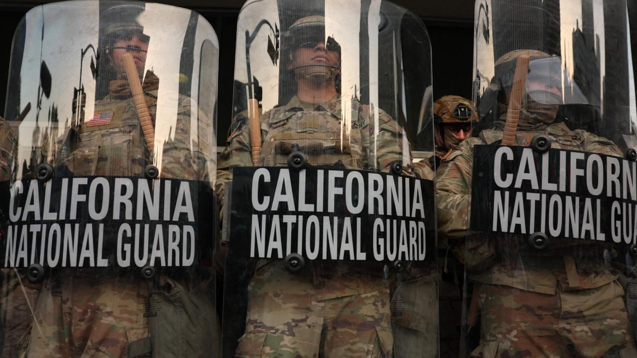 Roughly 4,000 National Guard soldiers and 700 Marines have been in the city since early June. It wasn't immediately clear what prompted the 60-day deployment to end suddenly, nor was it immediately clear how long the rest of the troops would stay in the region