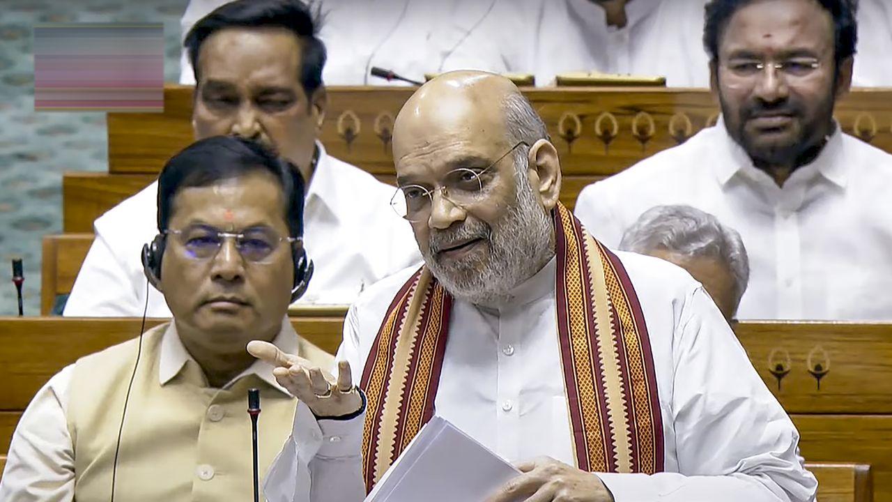 Amit Shah slams congress over partition; hails recent anti-terror operations