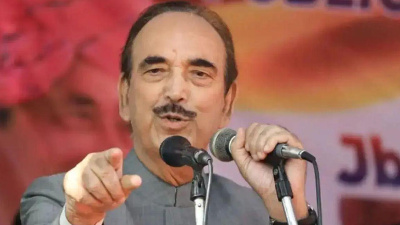Ghulam Nabi Azad urges united political front for J-K statehood restoration