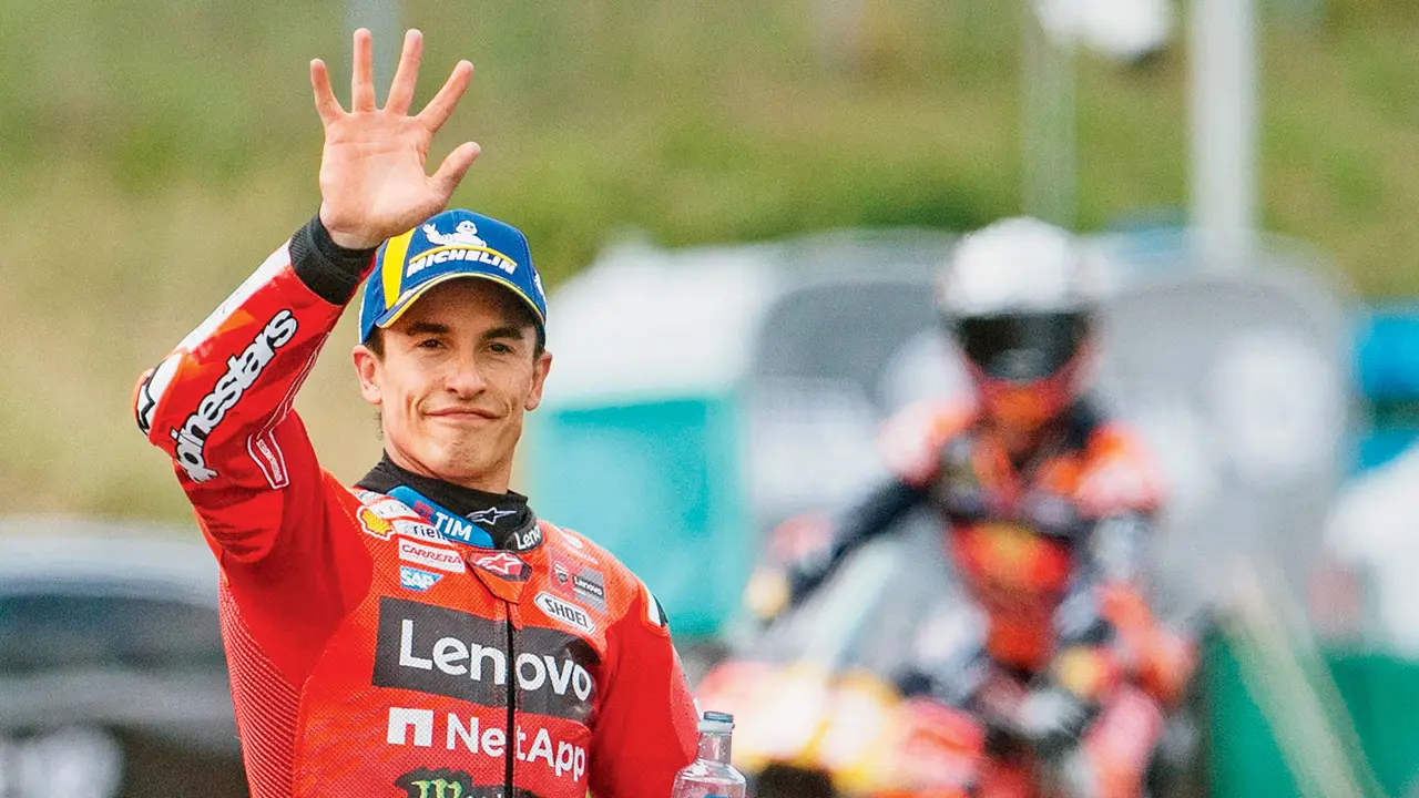 Ducati’s Marquez clinches sprint race in Czechia