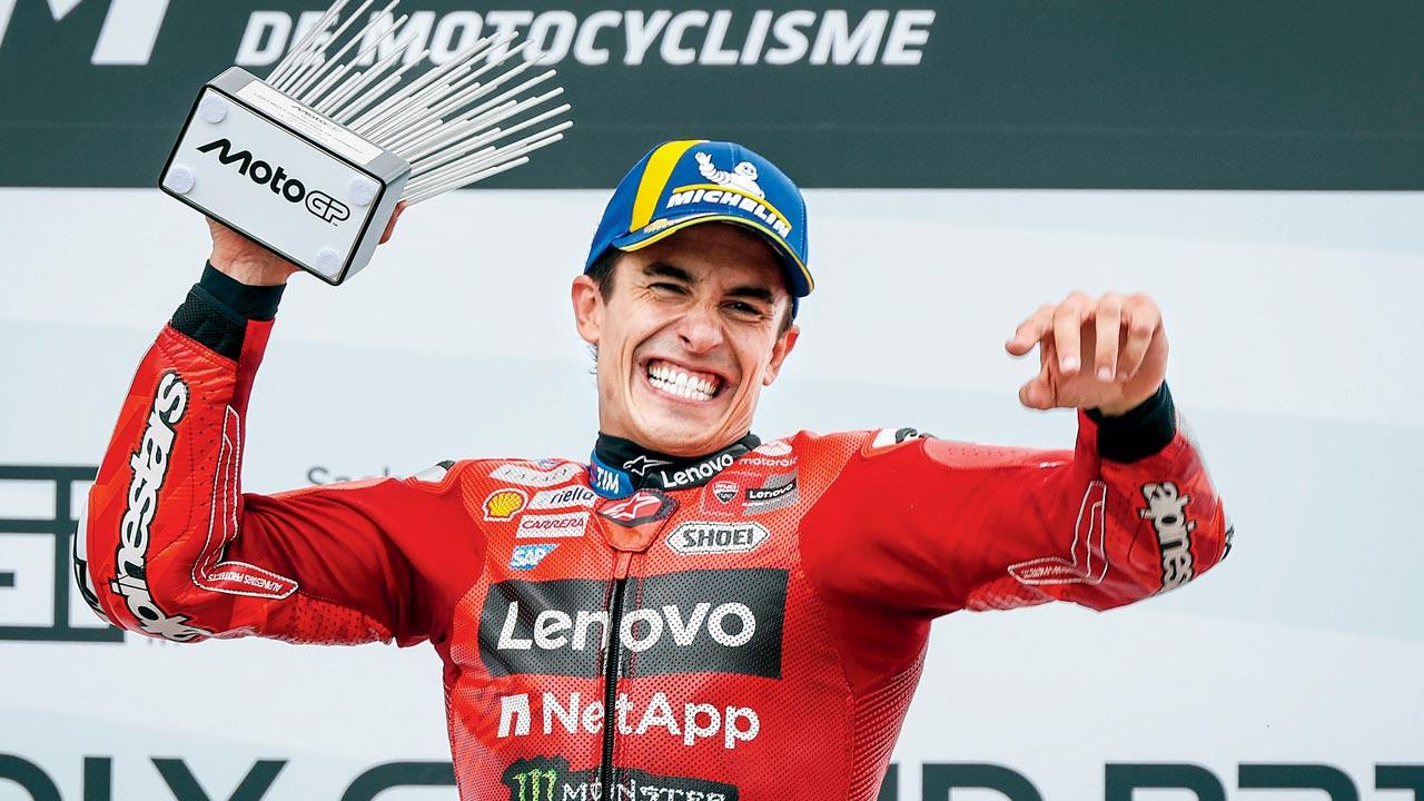 MotoGP: Marc Marquez clinches win in Germany