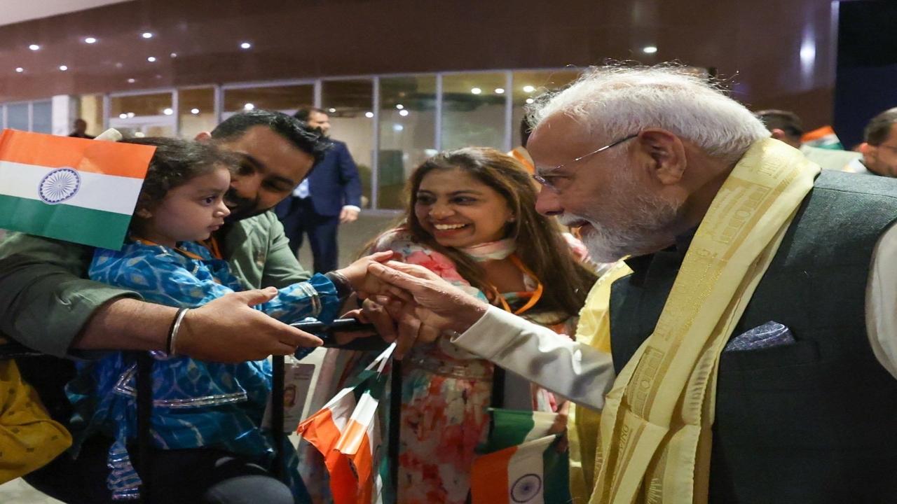 PM Modi receives grand welcome in Brazil, interacts with Indian diaspora — watch video