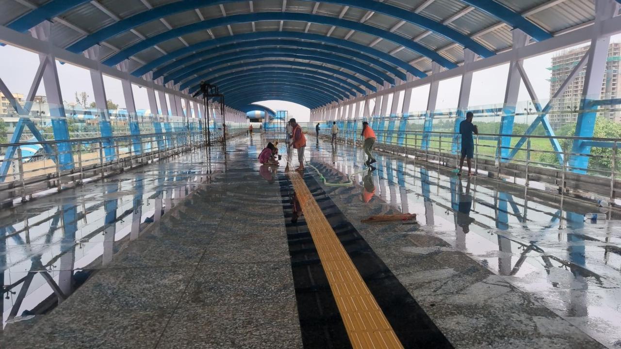 New elevated deck opened at Nalasopara Station in Palghar; will ease passenger's movement, says official
