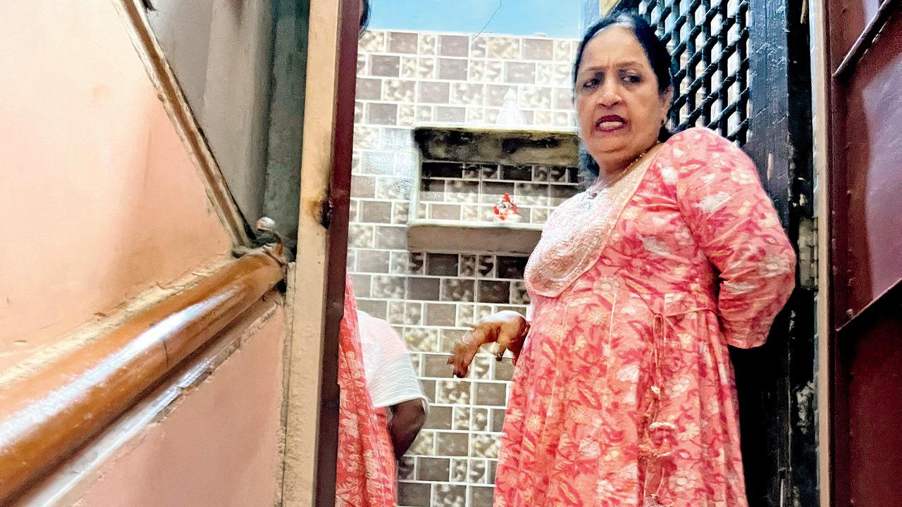 Nirmala Jain, owner of Vishnu Niwas in Girgaon. PIC/ATUL KAMBLE