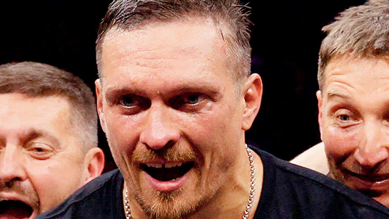 Ukraine`s Oleksandr Usyk, becomes undisputed world champion in boxing