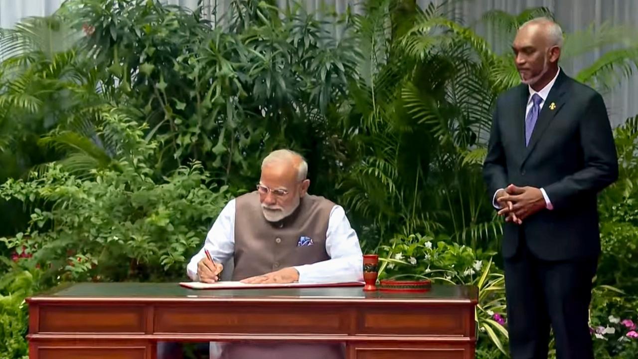 PM Modi said that India and the Maldives fully understand the challenges of climate change and environmental degradation.