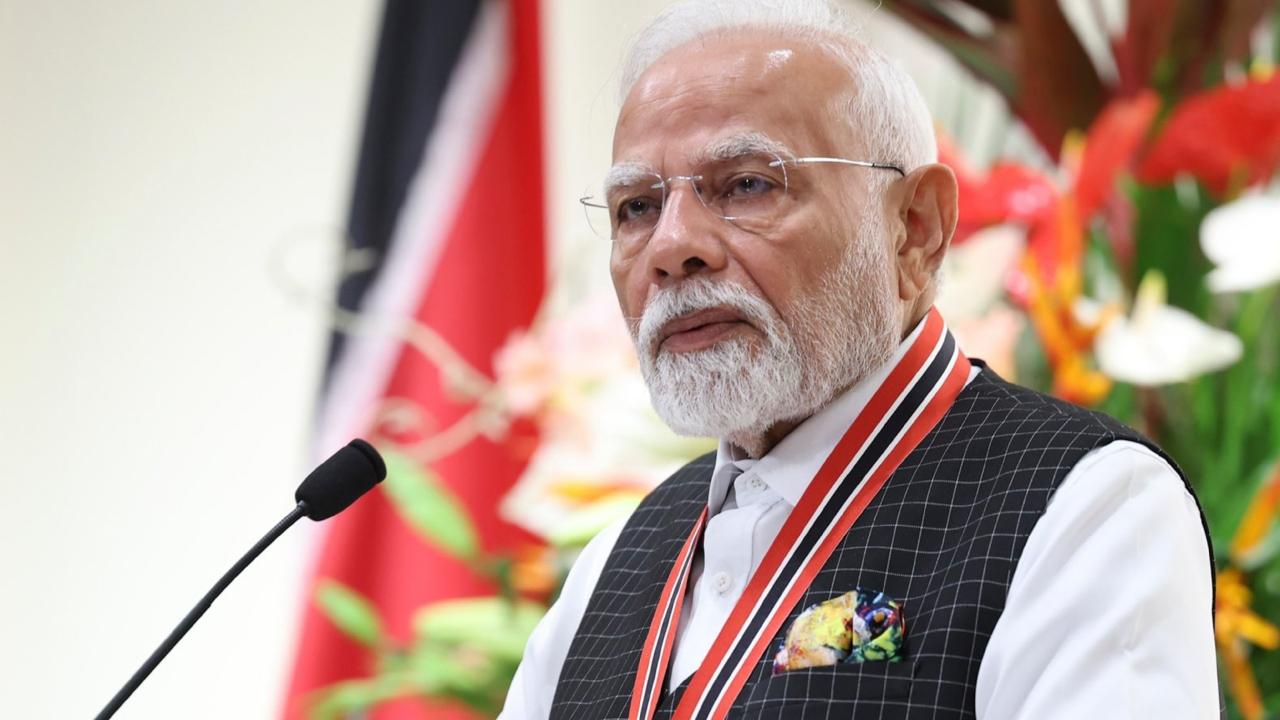 In a special ceremony at the President's House, President Christine Carla Kangaloo conferred upon Prime Minister Modi the highest national award of Trinidad and Tobago for his statesmanship, for championing the priorities of the Global South and for his exceptional contribution to strengthening the relationship between the two countries