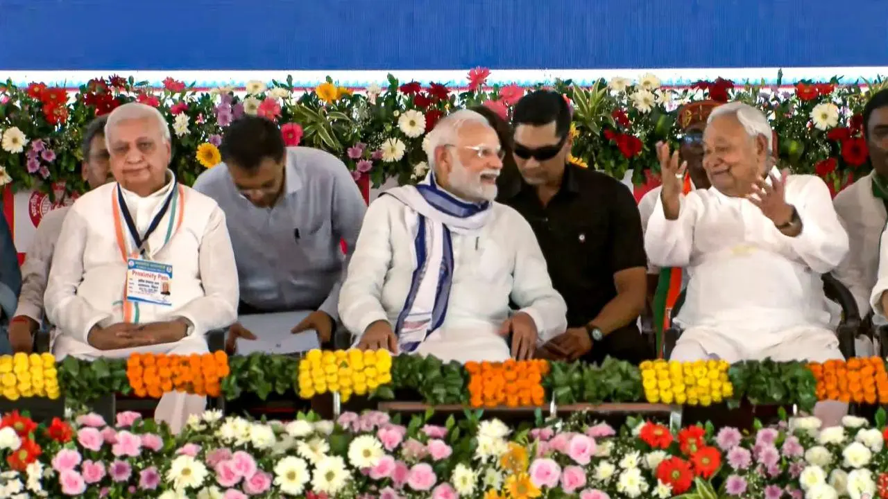 IN PHOTOS: PM Modi unveils Rs 7,200 crore projects in Bihar's East Champaran