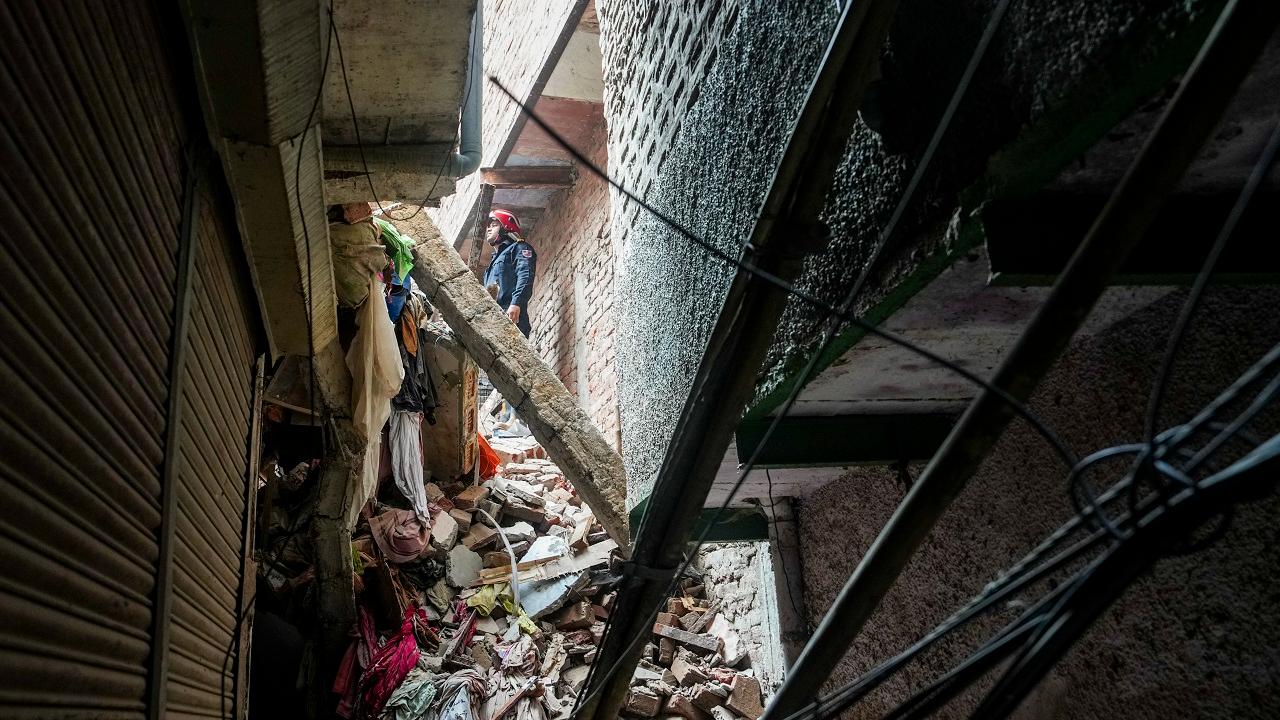 Two dead, eight injured in building collapse in Delhi; rescue ops underway