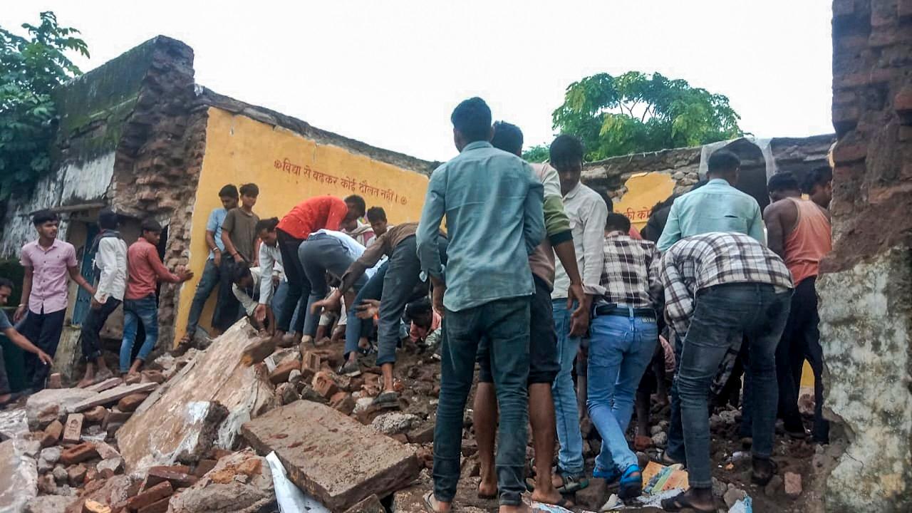 Four students dead as roof of school building collapses in Rajasthan