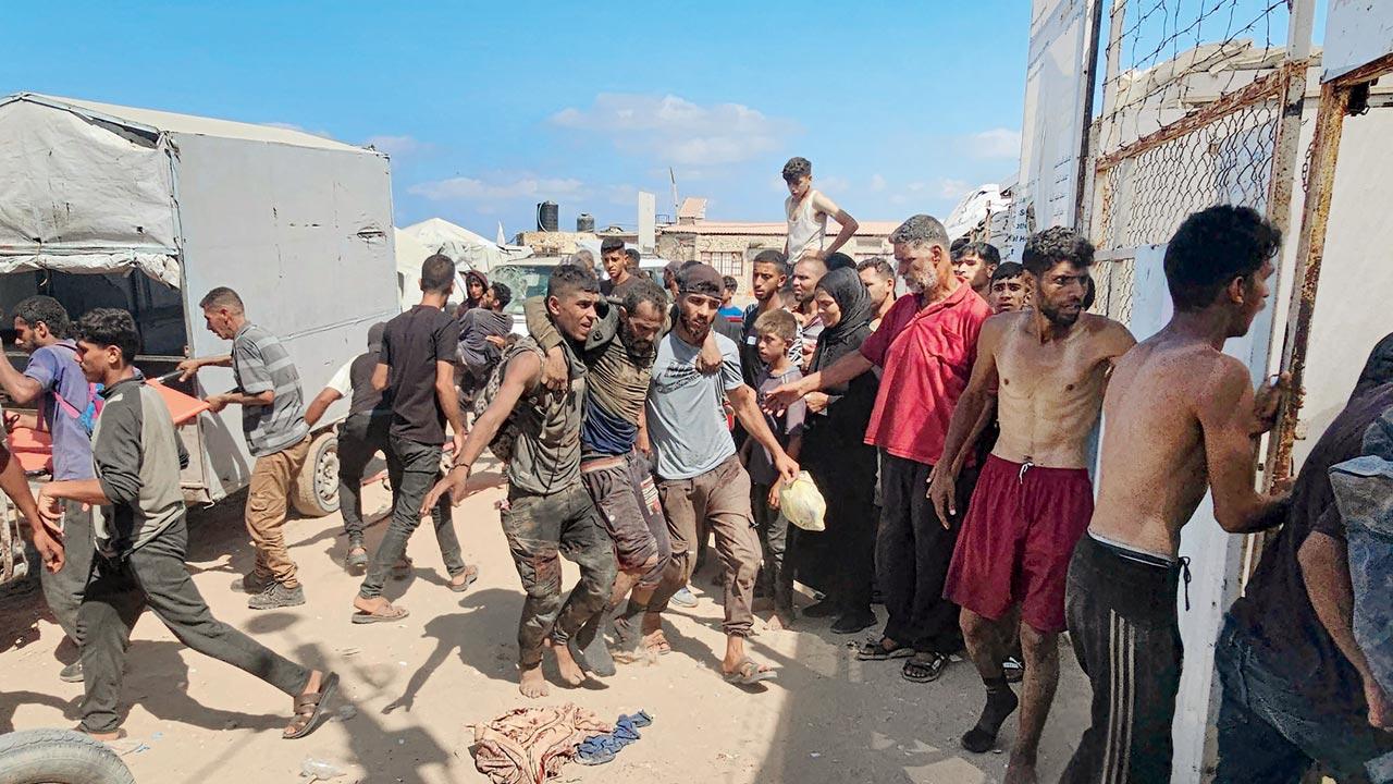 Israeli strikes kill 28 in Gaza; 24 shot near aid disbursal sites