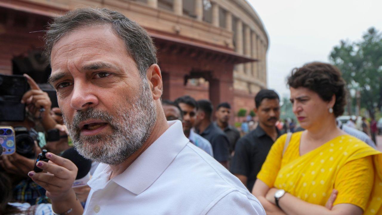 Lok Sabha adjourned till 4 pm as Opposition continues protests