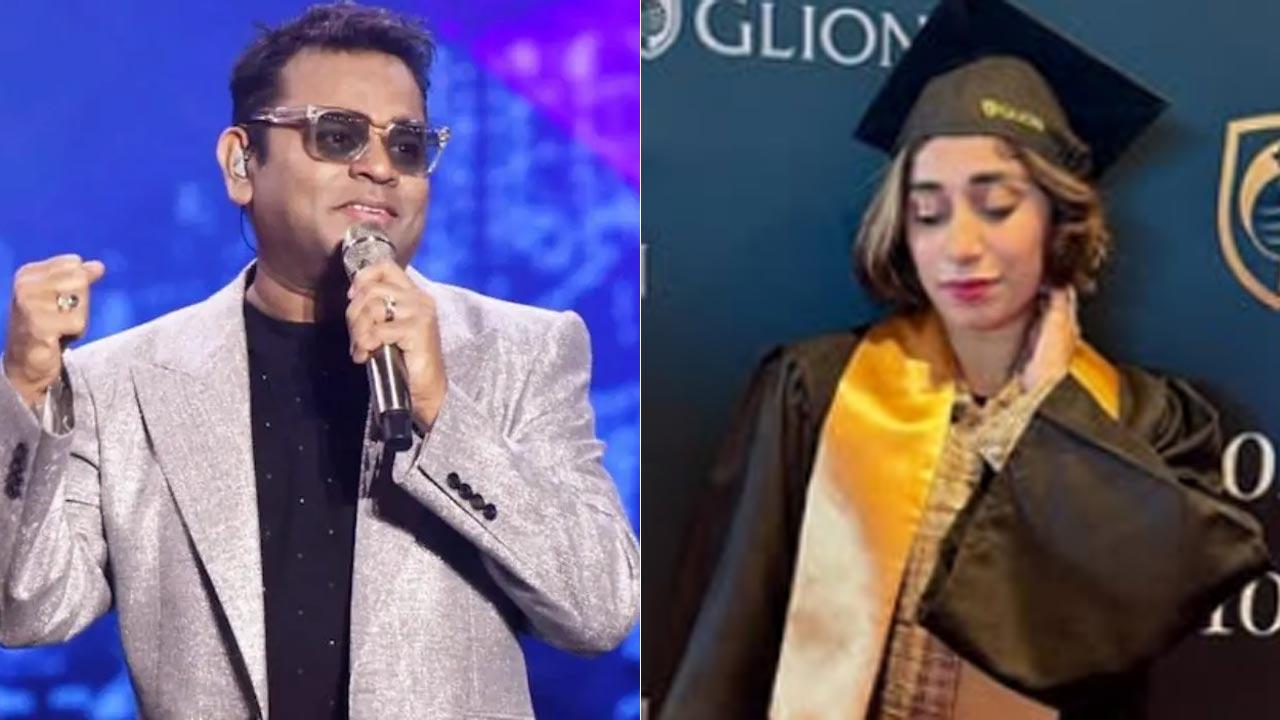 AR Rahman proudly cheers for daughter Raheema as she completes graduation