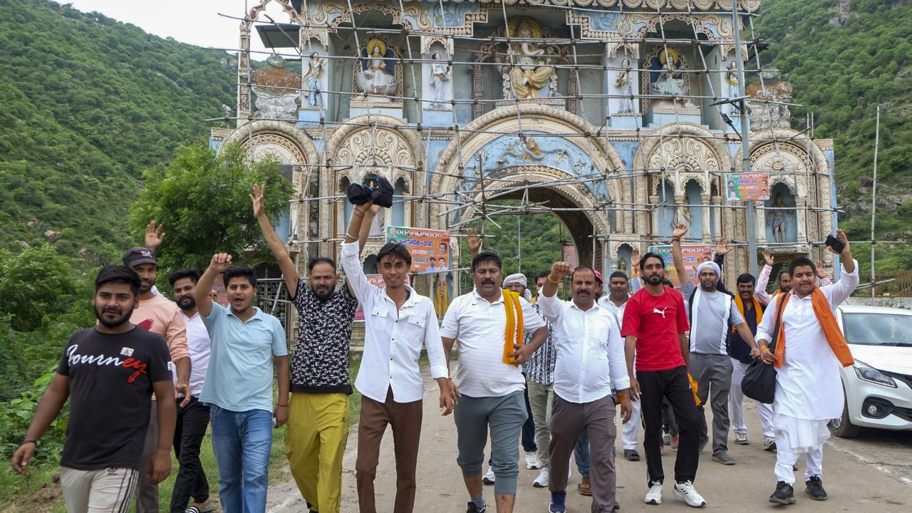 Brij Mandal Jalabhishek yatra in Nuh concludes peacefully