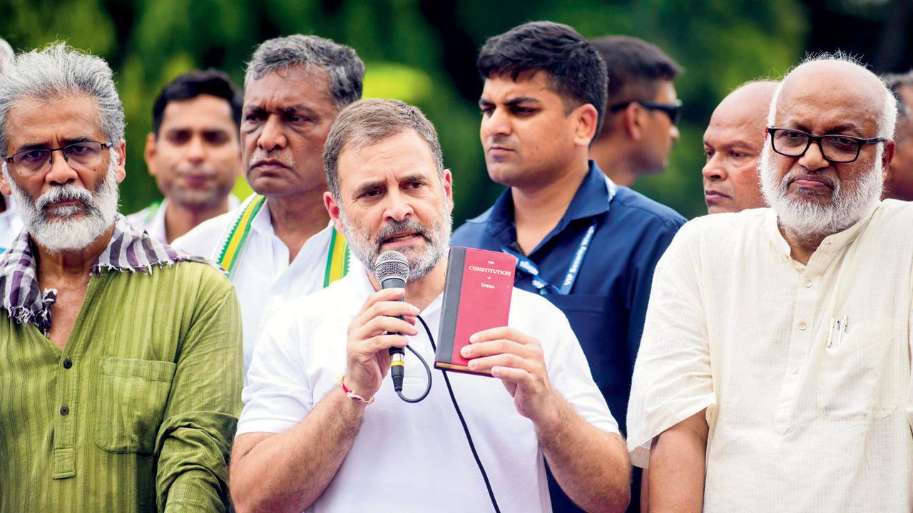 Electoral rolls an attempt to steal election, alleges Rahul Gandhi