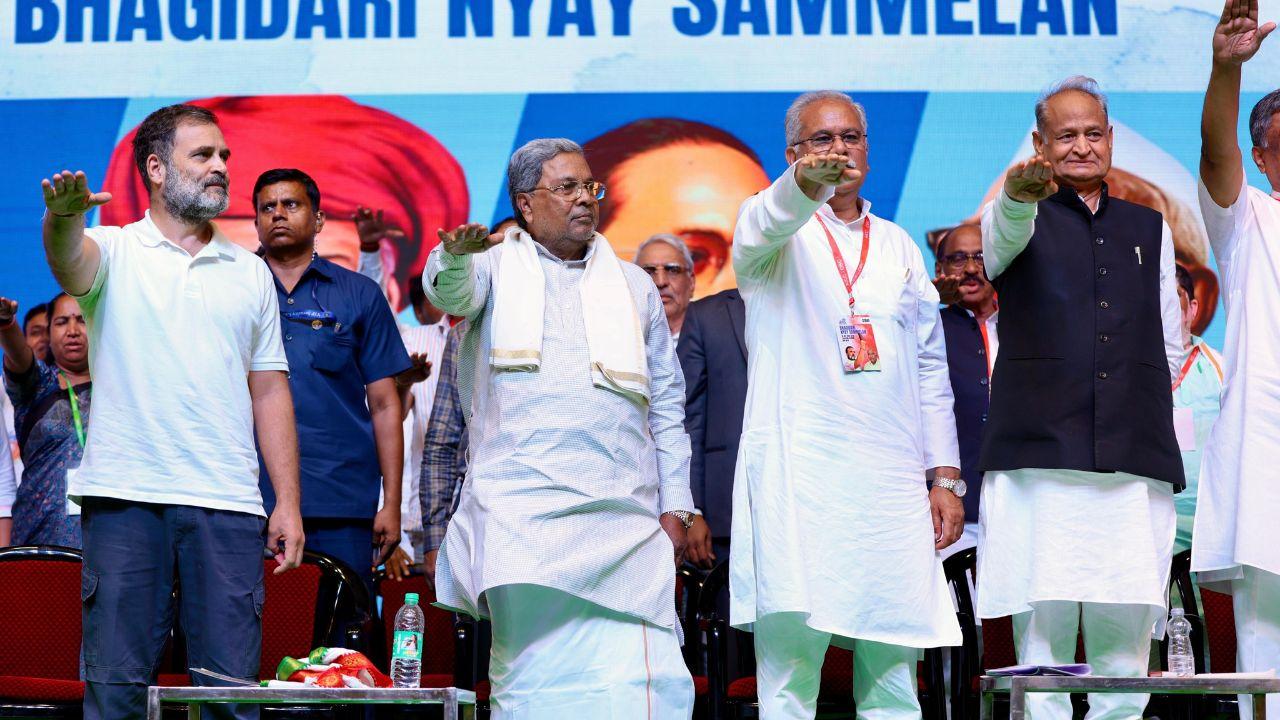 Kharge expressed his satisfaction with the large turnout at the event, reaffirming Congress's demand for a nationwide caste-based census and lifting the 50 percent reservation cap, stating PM Modi opposes reservations for the educationally backward. He stressed the need for OBC representatives in power to ensure their voice is heard