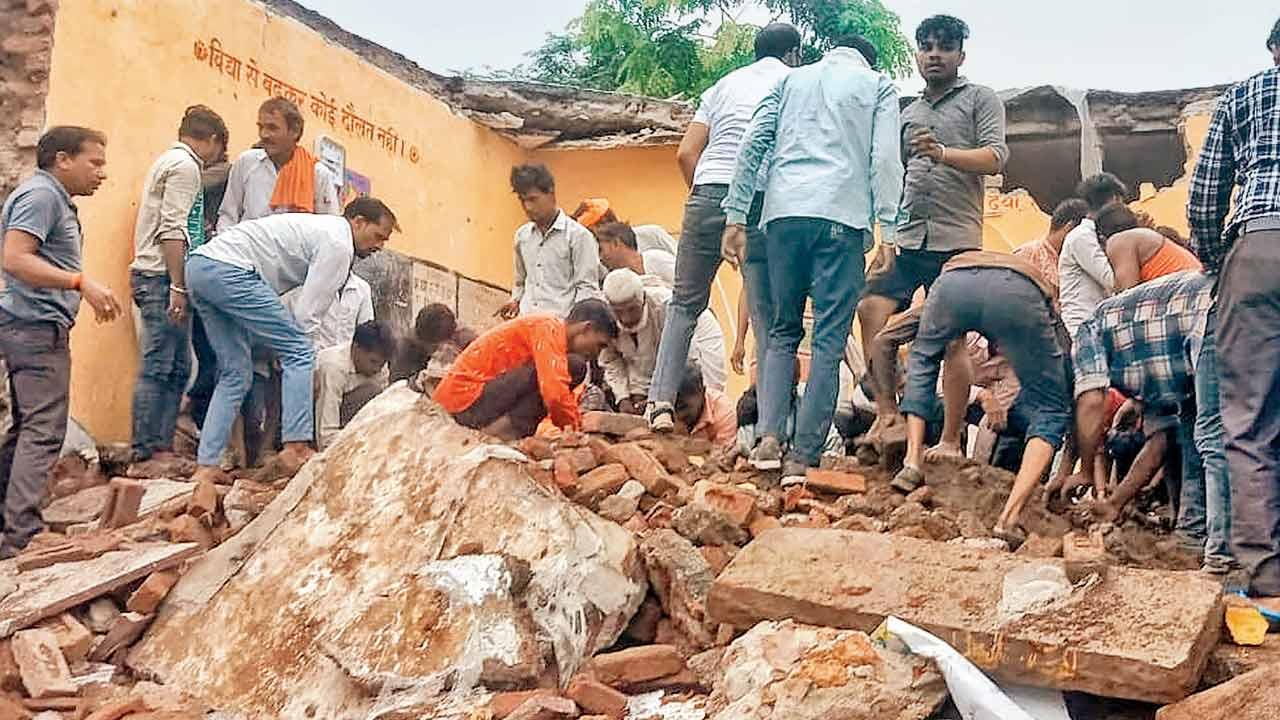 School building collapses in Rajasthan’s Jhalawar, 7 children dead, 29 injured