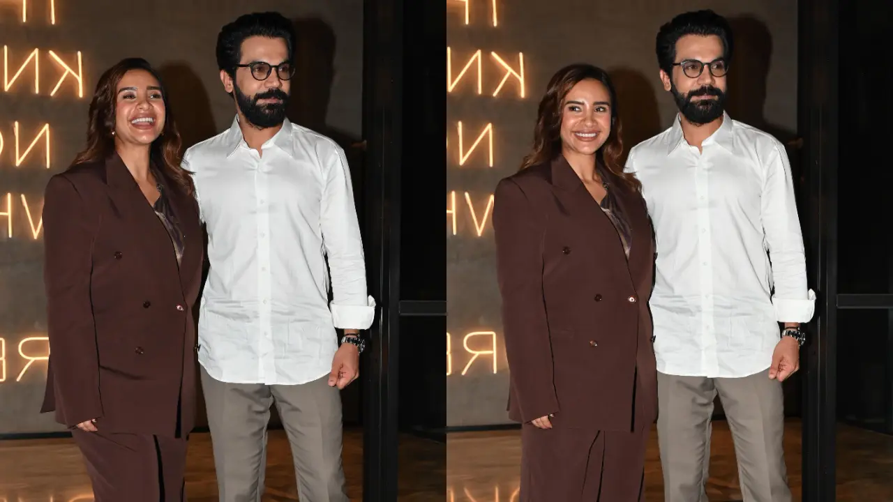 Rajkummar Rao and Patralekha make first appearance post pregnancy announcement