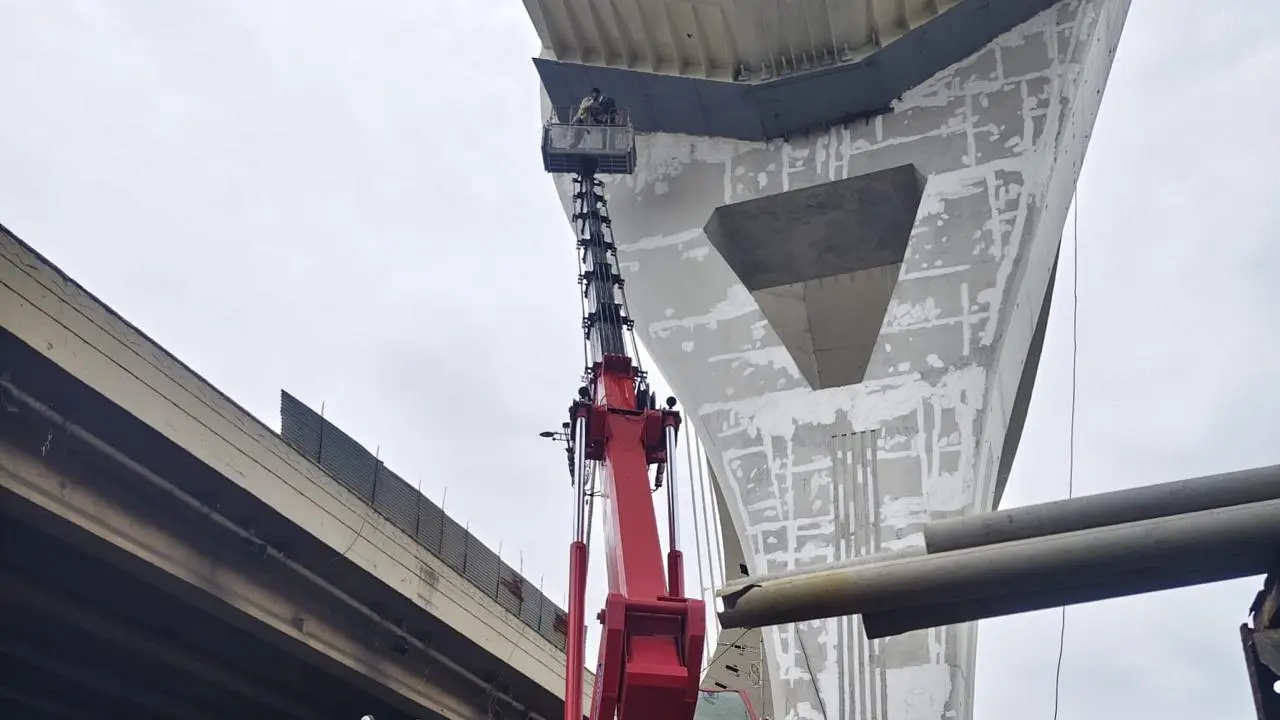 Final touches underway on SCLR cable-stayed bridge as project nears completion