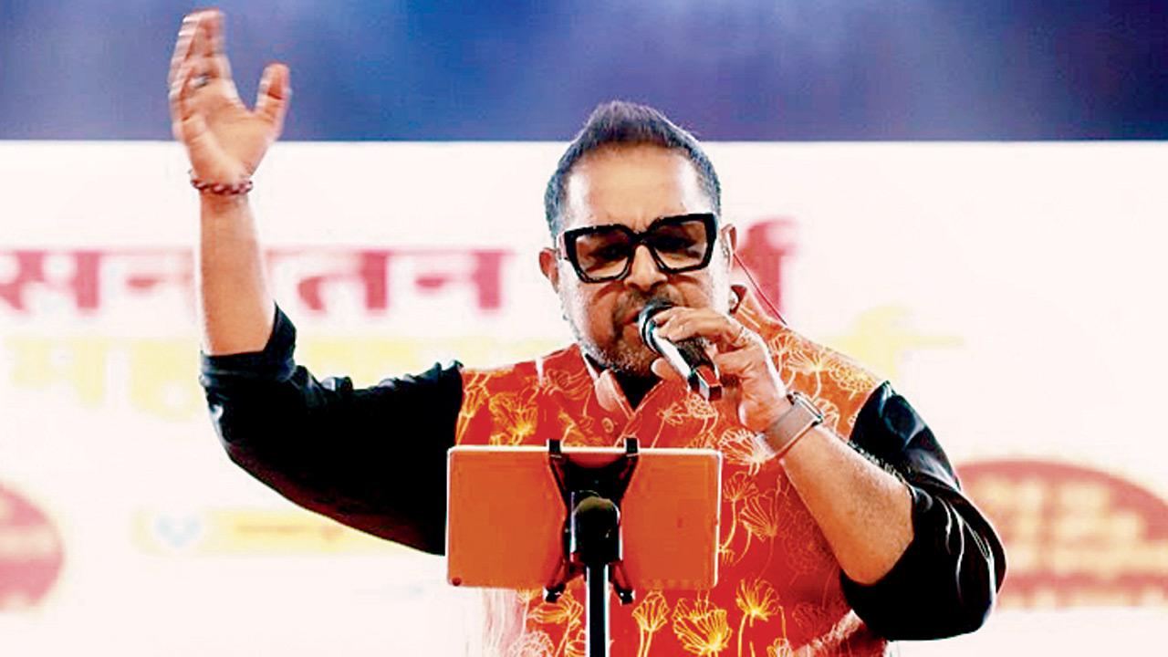 Musical extravaganza
Witness Shankar Mahadevan and his sons — Shivam and Siddharth present a promising musical performance (Pic/@shankarmahadevan)
TIME 7.30 pm onwardsAT The Grand Theatre, Jio World Centre, Bandra Kurla Complex. LOG ON TO in.bookmyshow.comENTRY Rs 4000 onwards