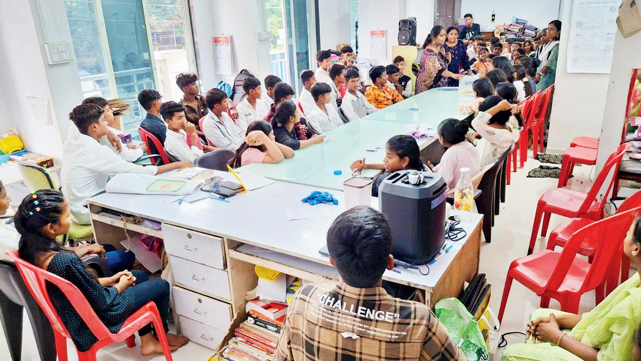 This library aims to empower residents of tribal hamlets in Badlapur
