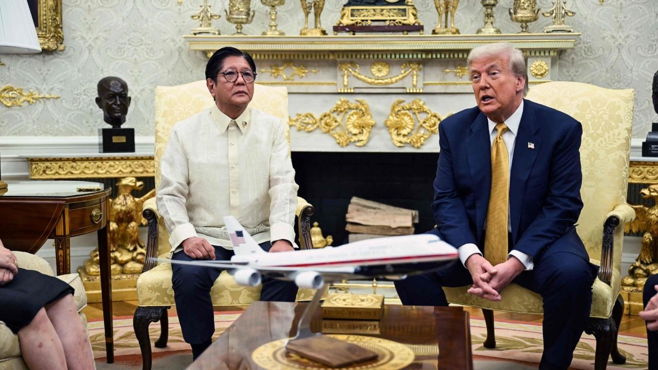 Trump wrote that Marcos' visit was 