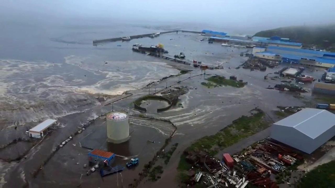 In Photos: 8.8-magnitude earthquake causes tsunami in Russia, Japan