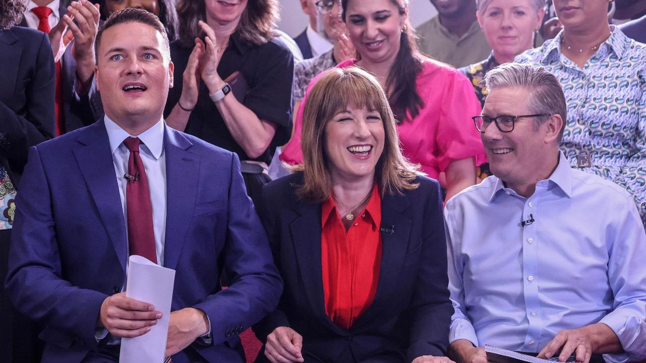 The duo was joined by Health Secretary Wes Streeting at Sir Ludwig Guttman Health & Wellbeing Centre in east London as they launched the government's flagship '10 Year Health Plan' to 