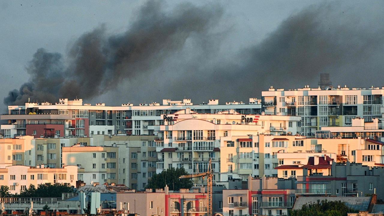 Russian drone, cruise missile attacks kill at least 2 in Ukraine