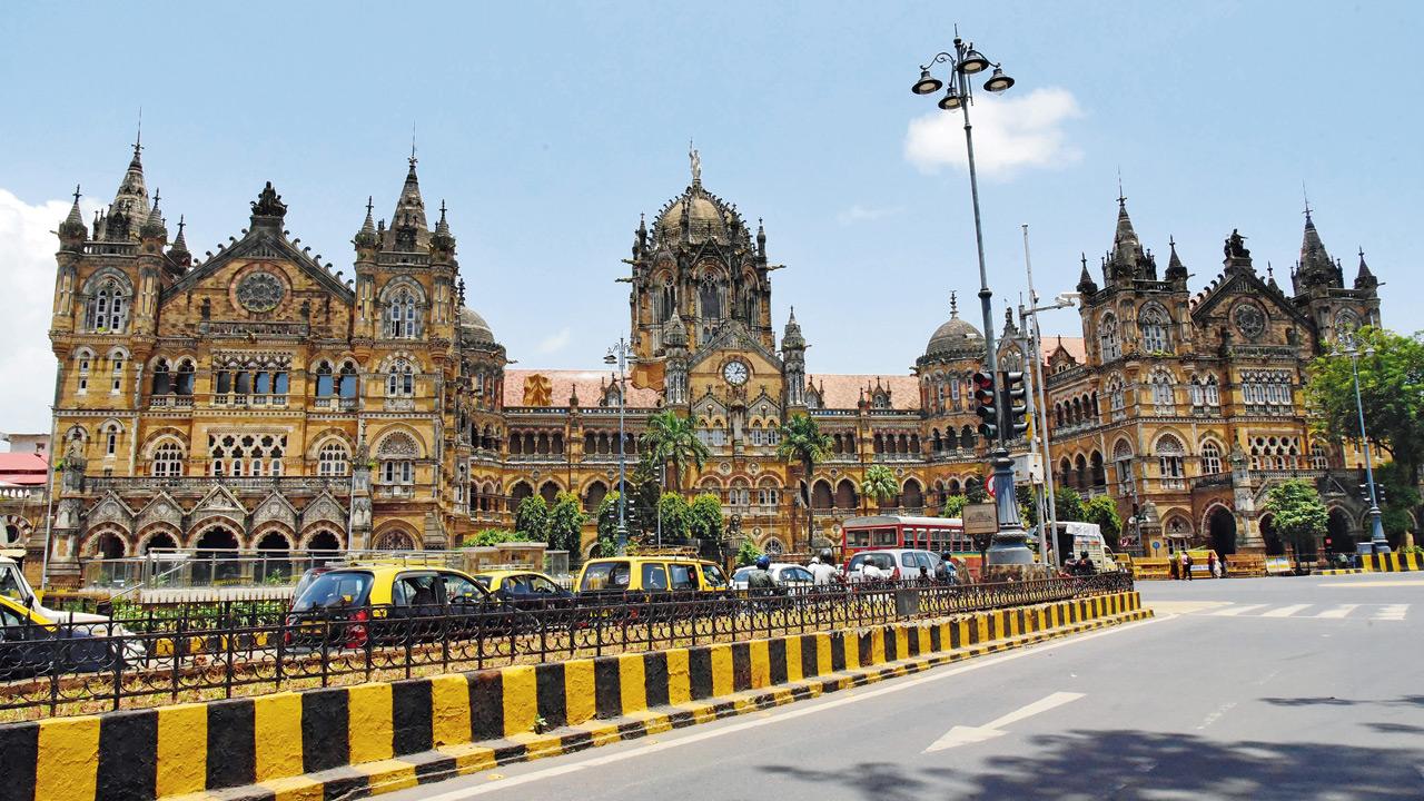 Chhatrapati Shivaji Maharaj Terminus (formerly VT)
Look out for the medallion portrait of Sir Jamsetjee Jeejeebhoy on the façade of the main office building facing DN Road. He, along with Sir Jagannath Shunkersett were the only two Indians on the board of the managing committee of the Great Indian Peninsular Railway (GIP; today’s Central Railway) and played a key role in the railways’ development in West India. (File Pic)
Read full story: Tracing Sir Jamsetjee Jeejeebhoy’s contribution towards development of Mumbai