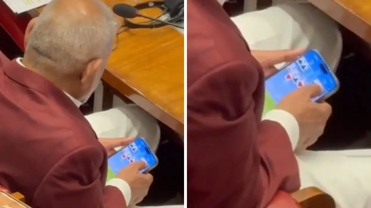 Maharashtra: Agri Minister caught playing mobile game during assembly session