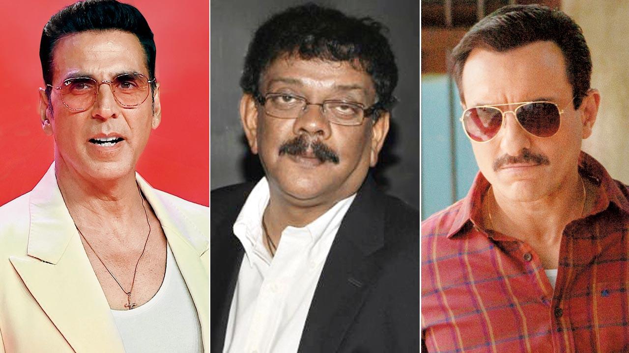 Akshay Kumar, Priyadarshan and Saif Ali Khan