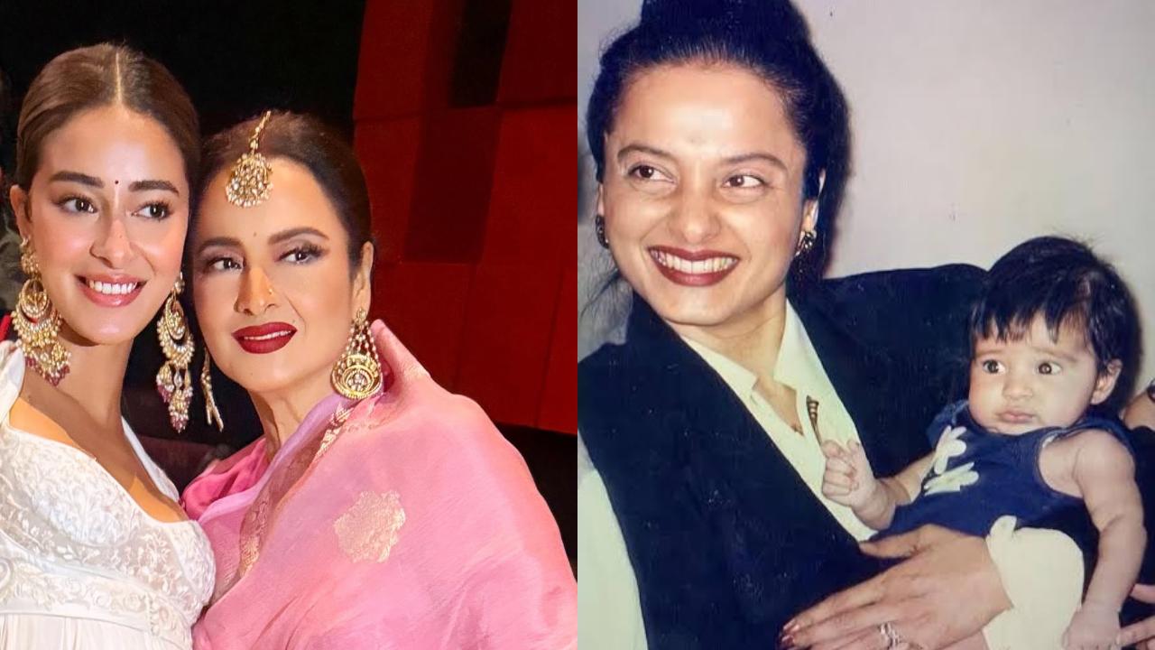 'Nothing has changed, Re Aunty': Ananya Panday shares memories with Rekha