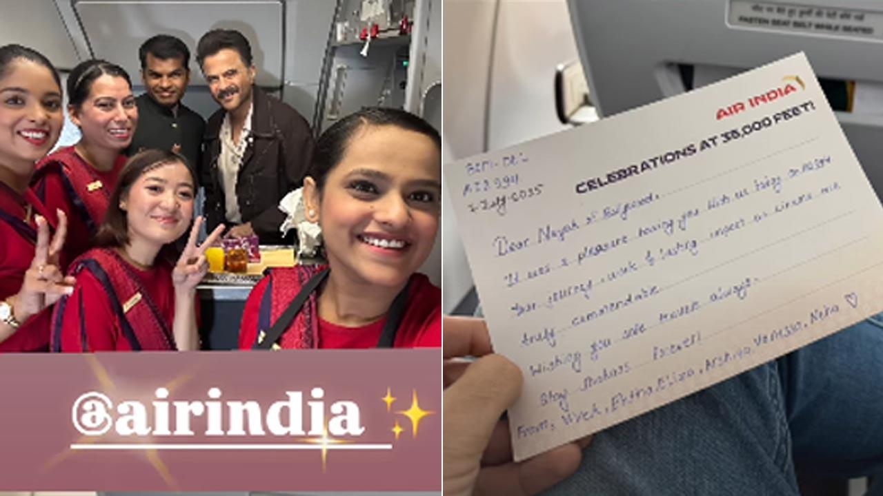 Anil Kapoor receives a heartfelt note from Air India: 'Stay jhakaas forever'