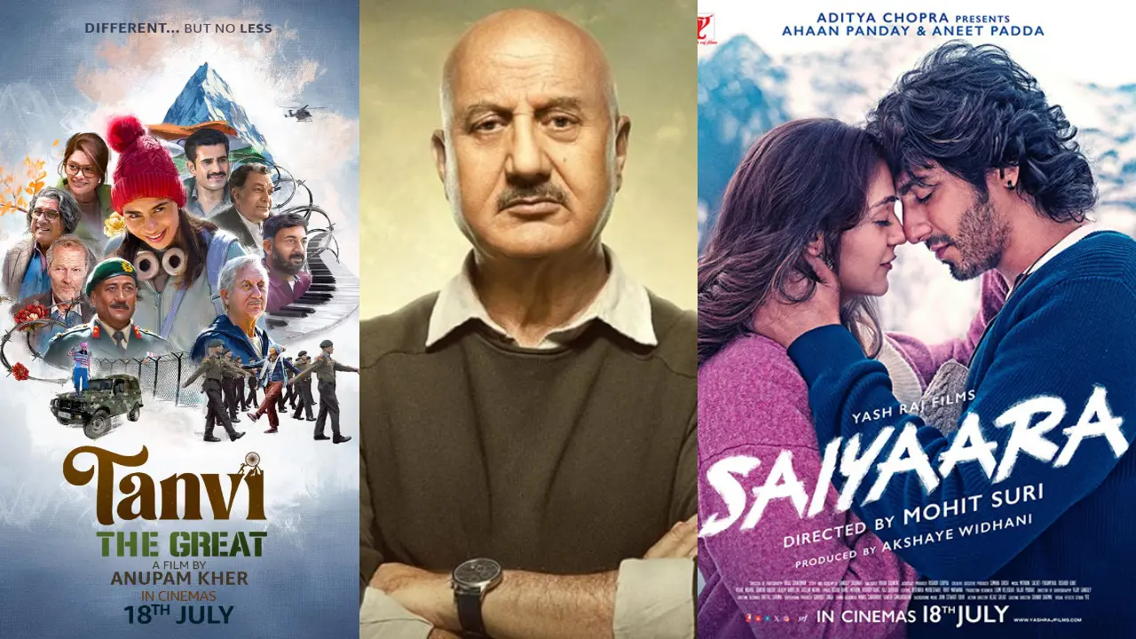 'Love to one and money to the other': Anupam Kher on Saiyaara vs Tanvi The Great