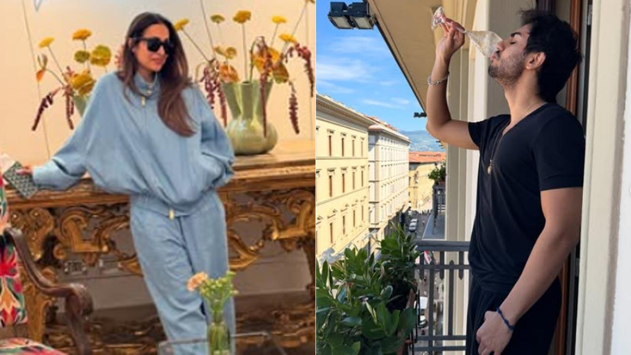 Malaika Arora enjoys a cosy and scenic vacation in Florence with son Arhaan