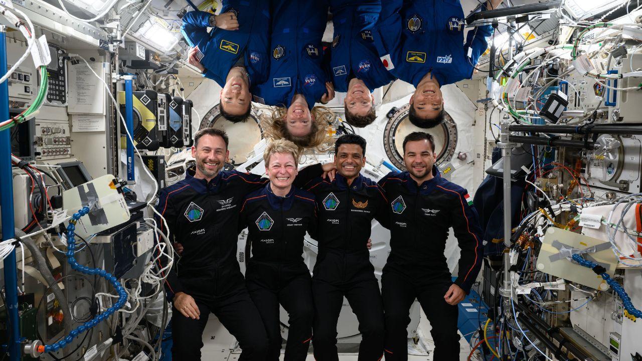 IN PHOTOS: Axiom-4 crew to set on return journey to earth Monday evening