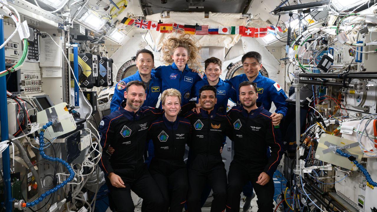 On Sunday, the Expedition's 73 astronauts organised a traditional farewell ceremony for the Axiom-4 crew comprising Shukla, commander Peggy Whitson, and mission specialists Slawosz Uznanski-Wisniewski of Poland and Tibor Kapu of Hungary