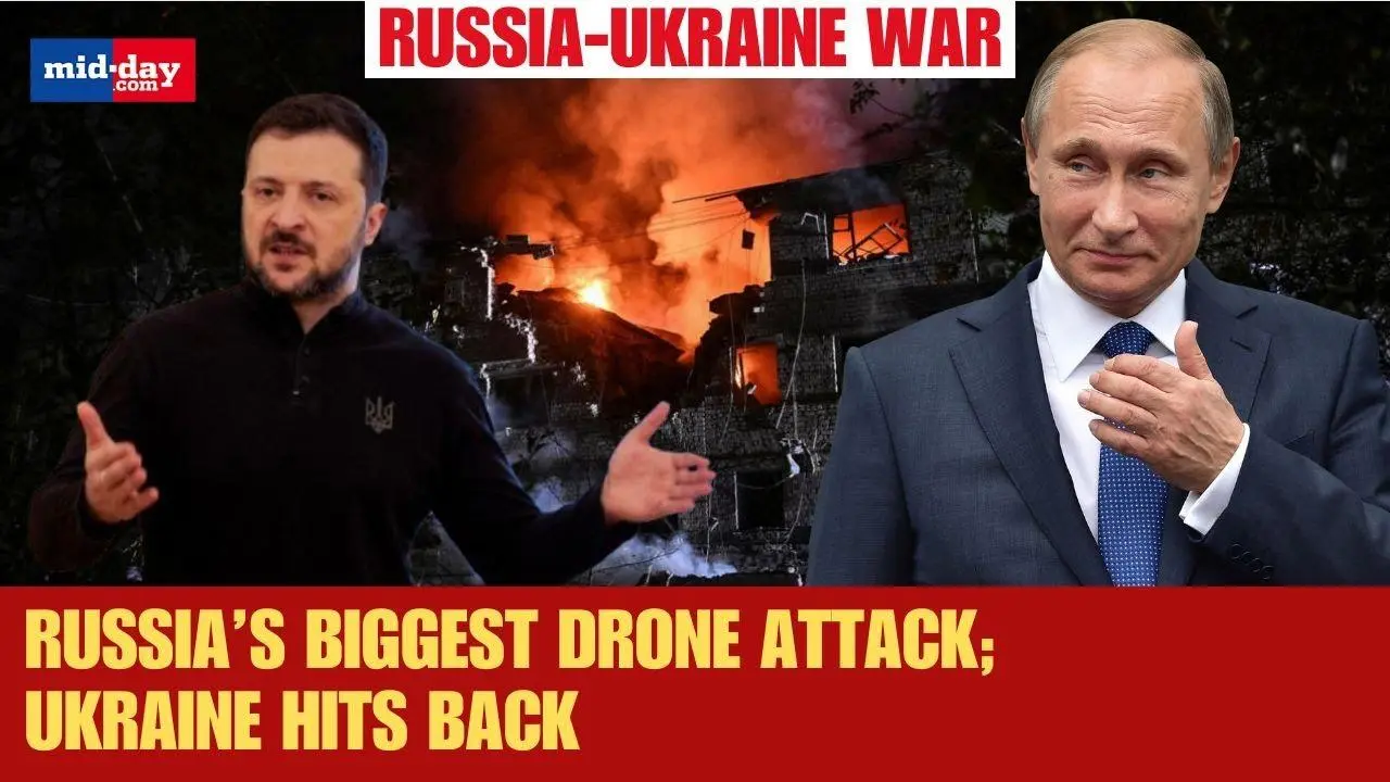  Russia-Ukraine War: Ukraine hits Russian airbase after Russia`s drone attack