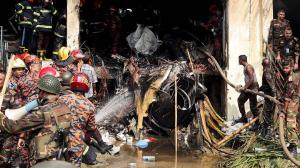 Bangladesh Air Force jet crashes into Dhaka school; 20 dead, 171 injured
