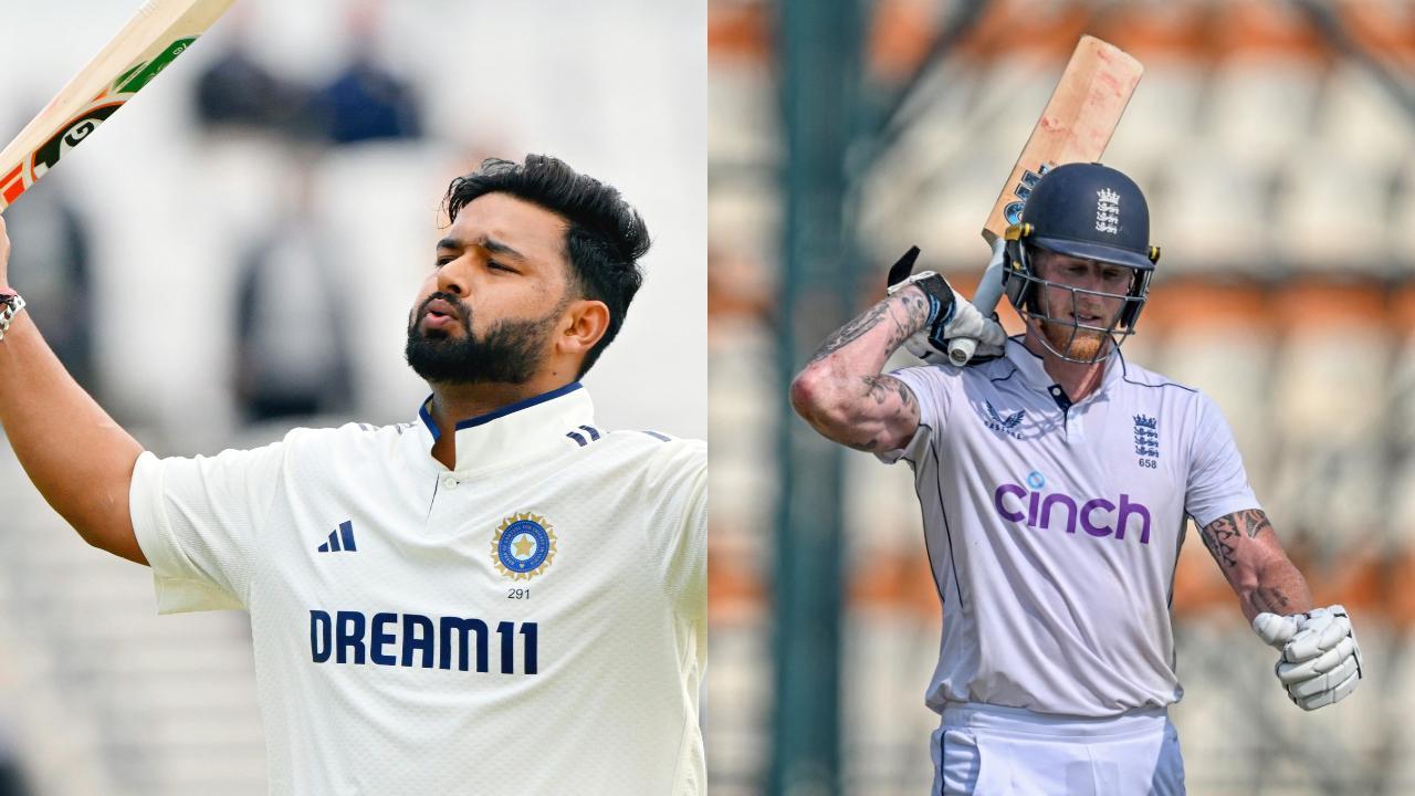 Rishabh Pant, Ben Stokes (PIc: AFP)