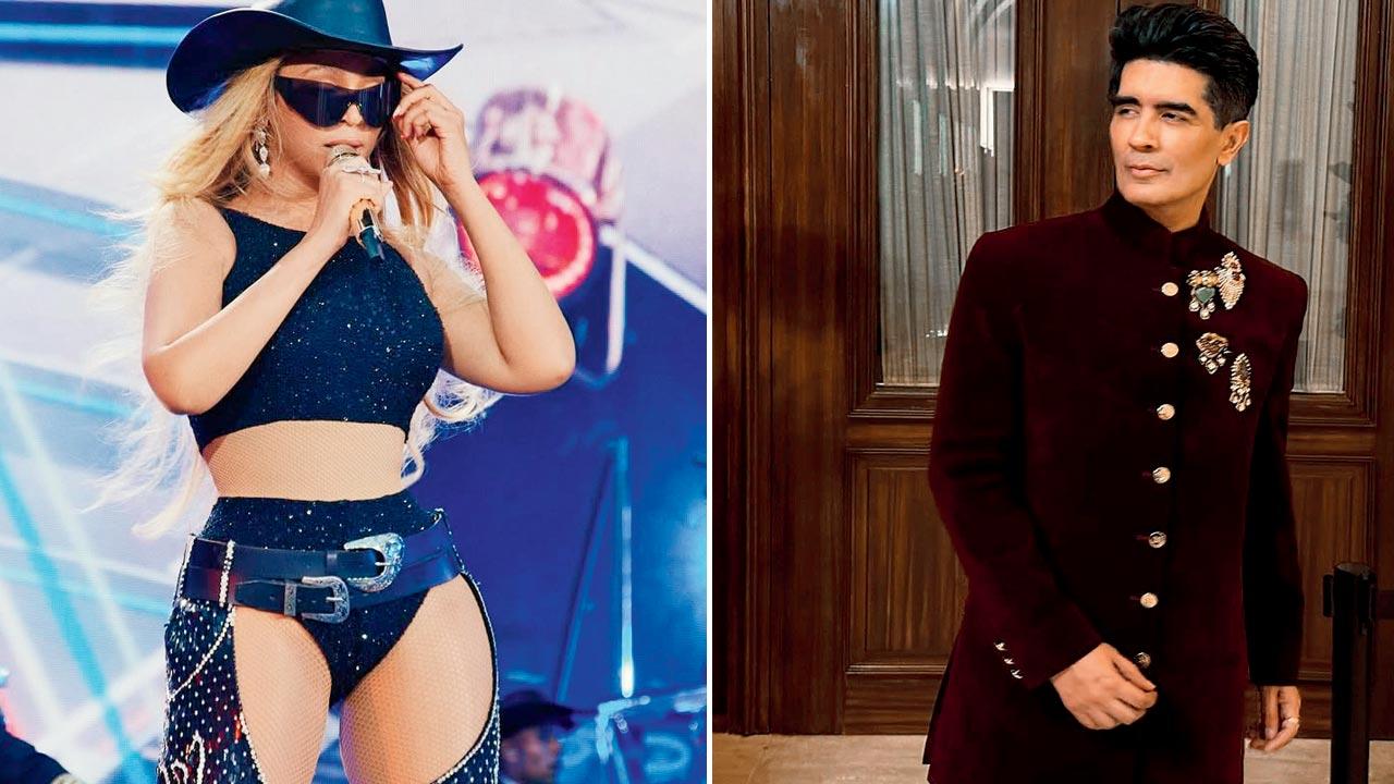 Beyoncé’s tour looks get a desi makeover from Manish Malhotra