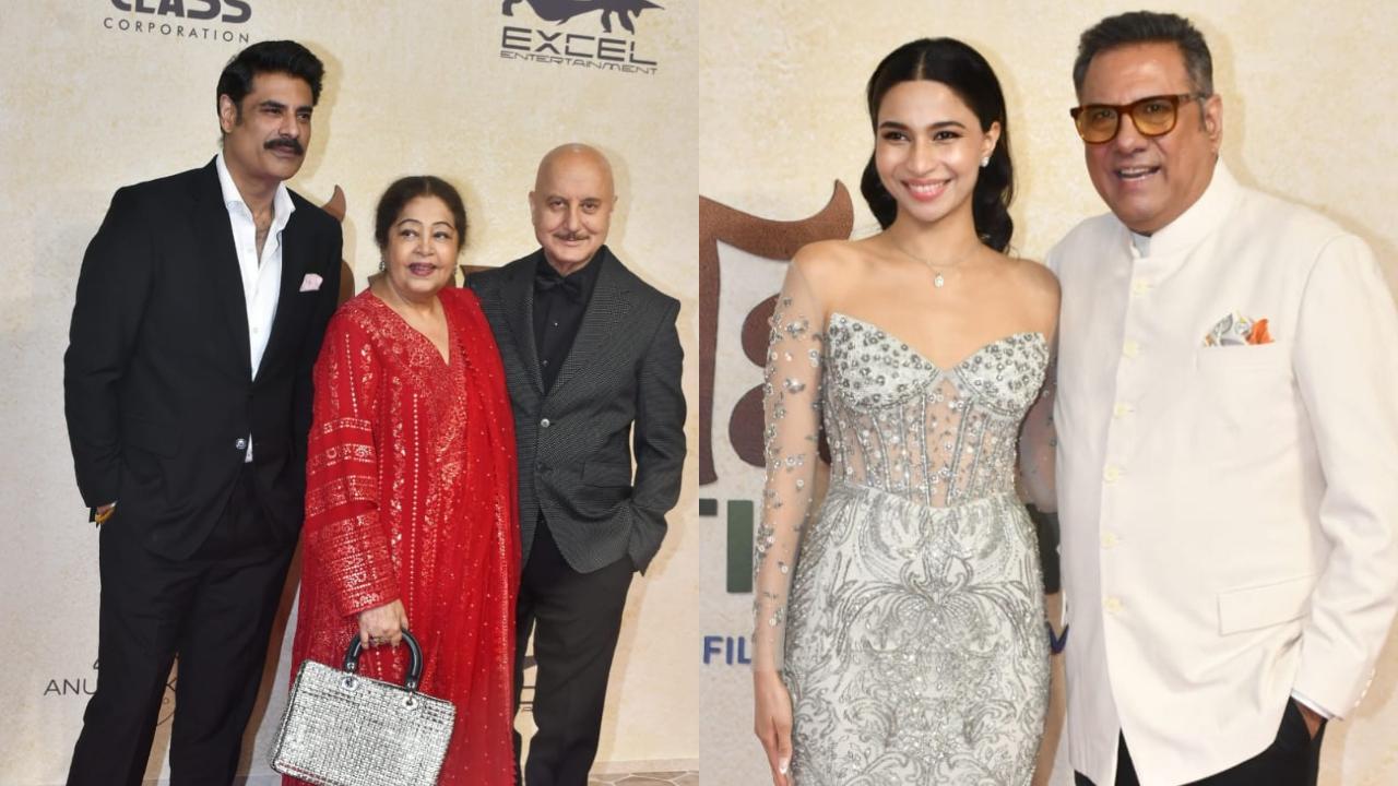 Spotted in the city: Anupam Kher, Boman Irani, Dia Mirza and others