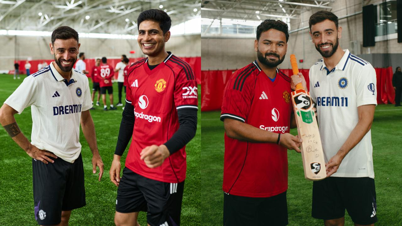 What began as a casual tour quickly turned into a spirited footballing debate, as cricket greats Ravi Shastri, Michael Vaughan, David Lloyd, Phil Tufnell and Alastair Cook came together to assemble a hypothetical Indian cricket team in a 4-4-2 football formation