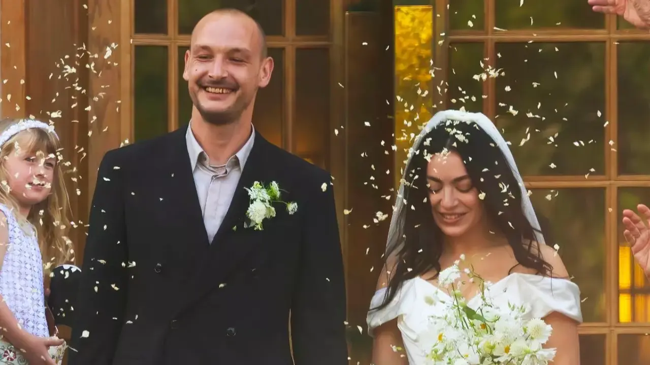 Charli XCX went for short wedding dress as she exchanged vows with George Daniel